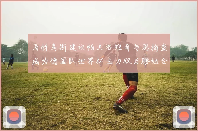 马特乌斯建议帕夫洛维奇与恩梅查成为德国队世界杯主力双后腰组合